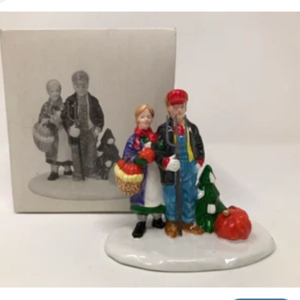 Department 56 The Original “Country Harvest “ Handpainted Ceramic Accessory